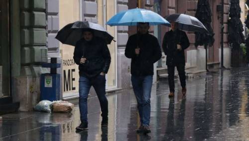 Izdato narandžasto upozorenje zbog jakih lokalnih pljuskova