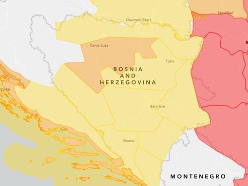 Izdato upozorenje za brojne regije u BiH, na snazi narandžasti meteoalarm
