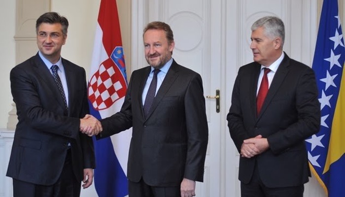 Izetbegović i Čović večeras u Zagrebu sa Plenkovićem