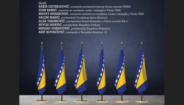 Izetbegović i delegacija SDA u Skandinaviji povodom Dana nezavisnosti