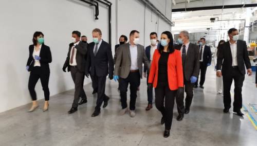 Izetbegović i Novalić obišli industrijsku zonu Vitkovići