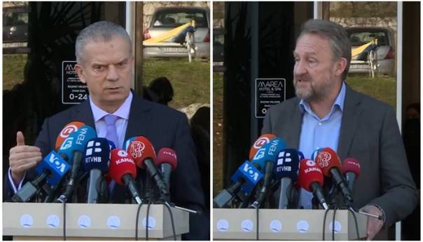 Izetbegović i Radončić: Probosanske stranke jedinstvene, blizu stavovi o Domu naroda