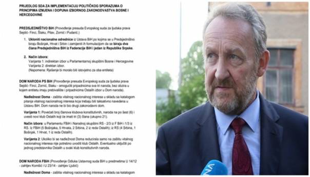 Izetbegović pisao Čoviću: SDA neće pregovarati samo sa HDZ-om