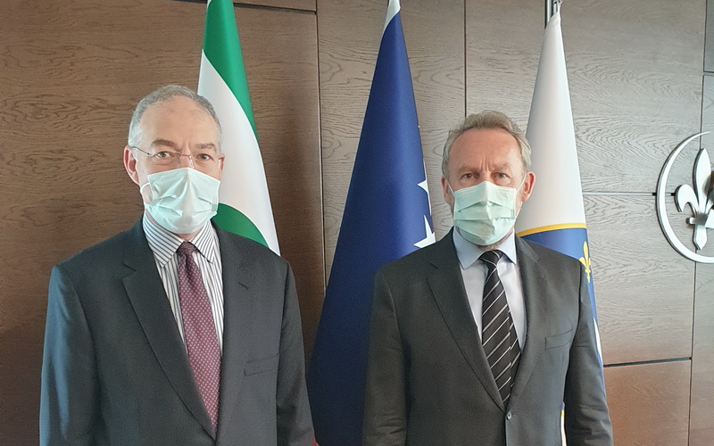 Izetbegović primio ambasadora Turske Girgina