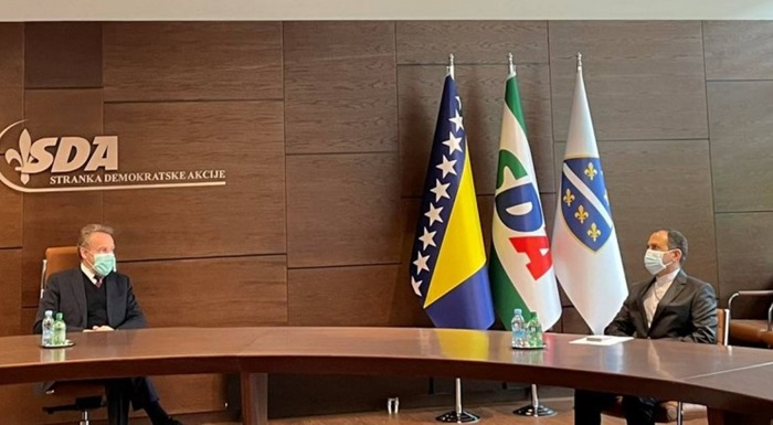 Izetbegović primio iranskog ambasadora Ghelichkhana