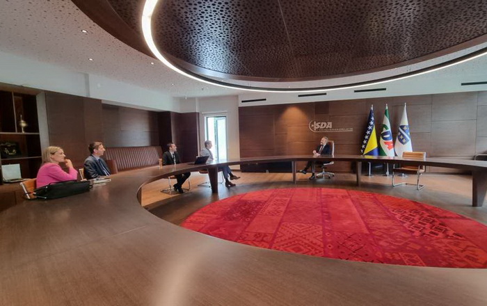 Izetbegović primio organizatore Sportskih igara mladih