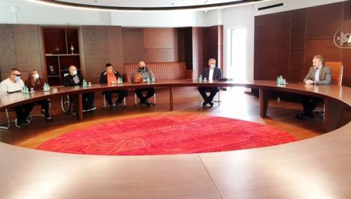 Izetbegović primio predstavnike udruženja ratnih vojnih invalida paraplegičara