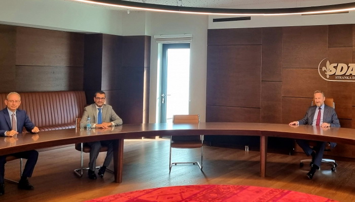 Izetbegović razgovarao sa Casconeom i Di Ruzzom o stanju u BiH i regiji