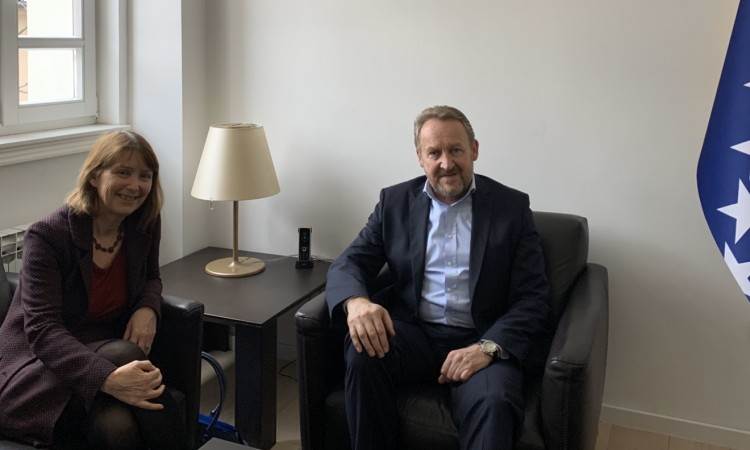 Izetbegović razgovarao sa šeficom Misije OSCE-a u BiH Kavalec
