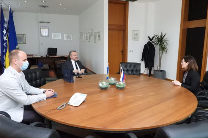 Izetbegović s ambasadoricom Slovenije o saradnji
