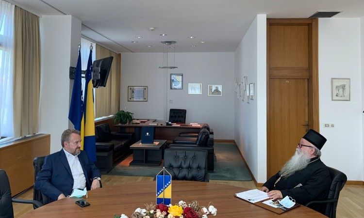 Izetbegović i Hrizostom o saradnji vjerskih zajednica i države