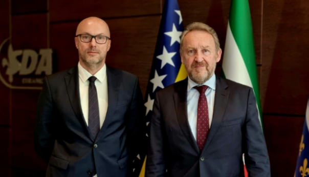 Izetbegović sa Hlobenom: Razgovor o procesu implementacije izbornih rezultata u FBiH