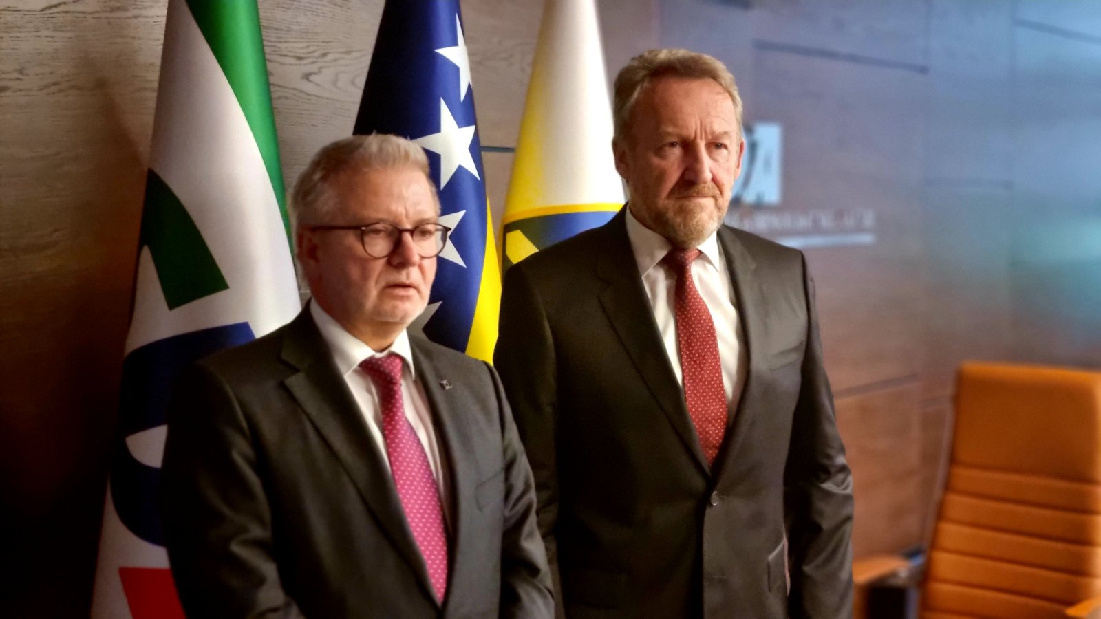 Izetbegović sa zastupnikom u EP Michaelom Gahlerom