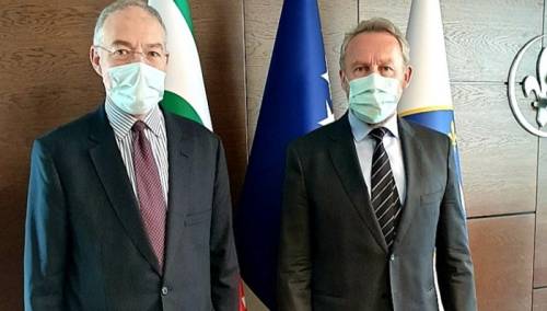 Izetbegović se sastao s ambasadorom Turske Sadikom Baburom Girginom