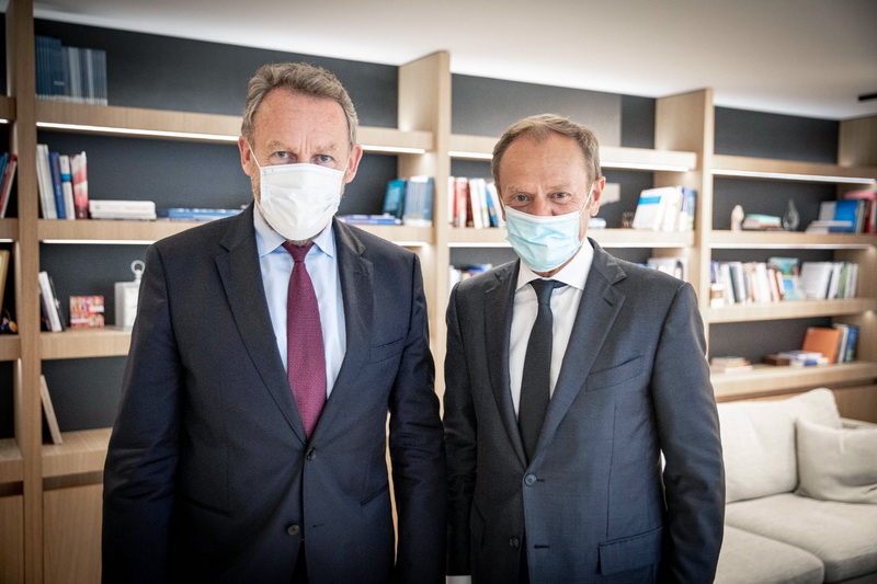 Izetbegović se sastao sa predsjednikom EPP-a Tuskom