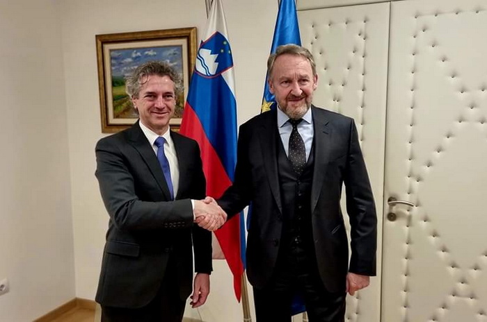 Izetbegović se sastao sa premijerom Slovenije Robertom Golobom