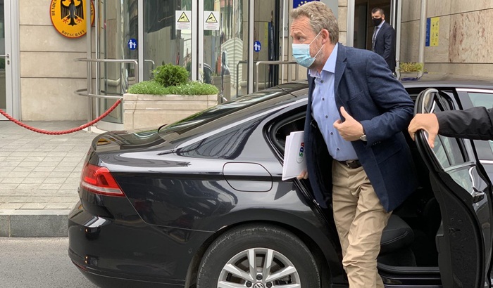Izetbegović stigao na sastanak sa Palmerom i Eichhorst