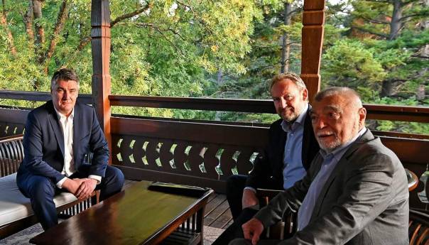 Izetbegović u Zagrebu s Milanovićem i Mesićem: Vrlo otvoren razgovor