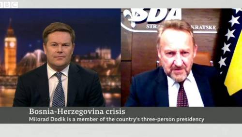 Izetbegović za BBC: U RS krizu napravili zbog zabrane negiranja genocida