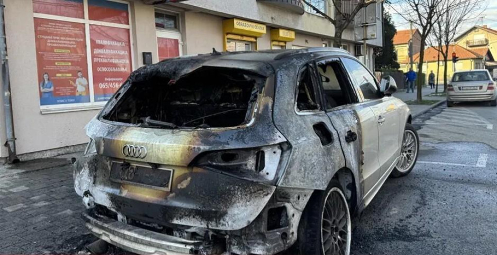 Izgorio automobil biznismena iz BiH