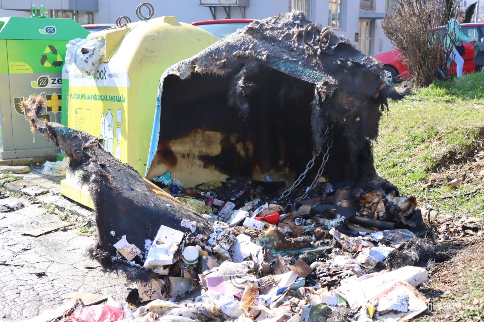 Izgorio kontejner u Vogošći, u Skupštini izgorjelo obećanje građanima