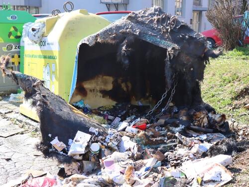 Izgorio kontejner u Vogošći, u Skupštini izgorjelo obećanje građanima