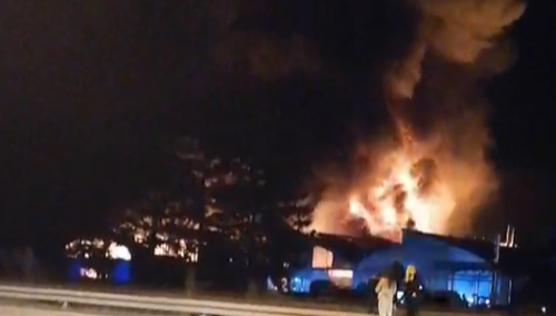 Izgorjele dvije fabrike u Valjevu