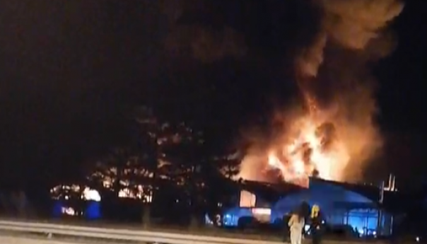 Izgorjele dvije fabrike u Valjevu