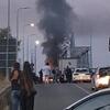 Izgorjeli kamion na granici BiH i Srbije uklonjen sa puta