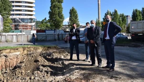 Izgradnja podzemne garaže kod sarajevske Hitne pomoći do 15. novembra