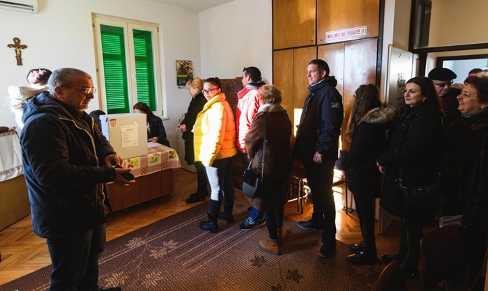 Izlaznost na izborima u Hrvatskoj veća nego u prvom krugu