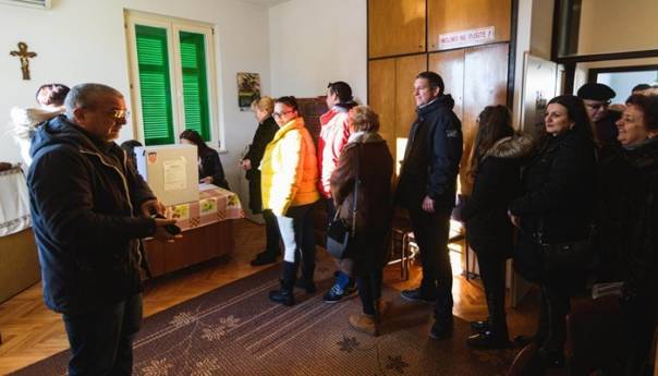 Izlaznost na izborima u Hrvatskoj veća nego u prvom krugu