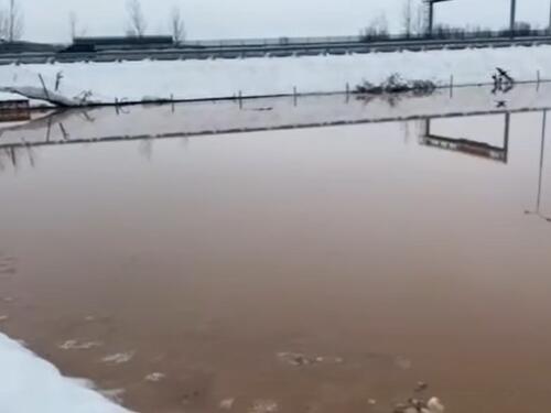 Izlila se i Bosna, poplavljena zemljišta