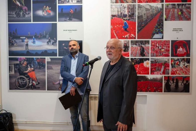Izložba '20 godina East West Centra Sarajevo' upriličena u Umjetničkoj galeriji BiH