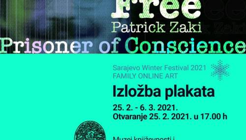 Izložba 'Free Patrick Zaki' danas u galeriji 'Mak'