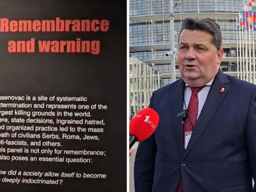 Izložba o Jasenovcu u EP ogolila negatore genocida u Srebrenici