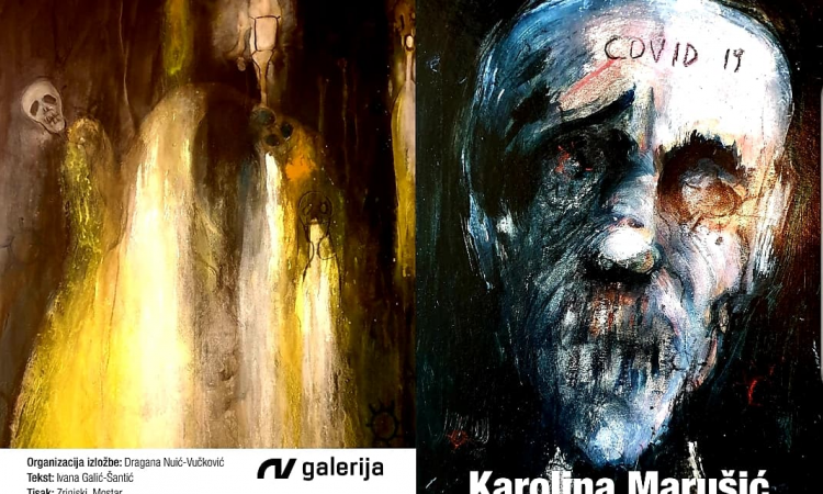 Izložba slika 'Covid-19' u Širokom Brijegu