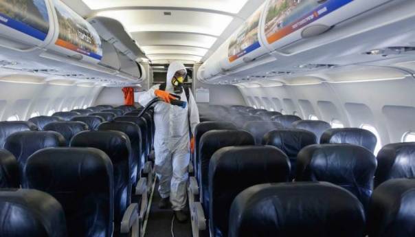 Izloženost koronavirusu u zrakoplovima vrlo niska