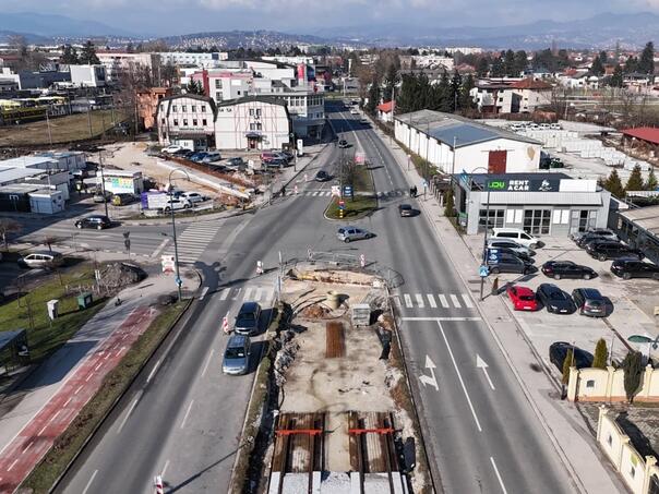 Izmjena saobraćaja u Sarajevu zbog izgradnje tramvajske pruge