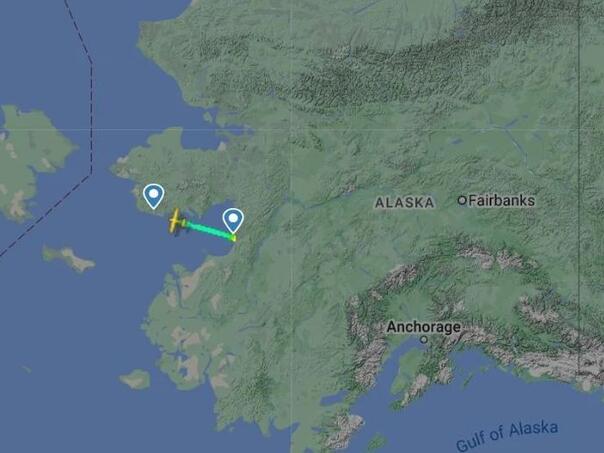 Iznad Aljaske nestao avion, u toku velika potraga