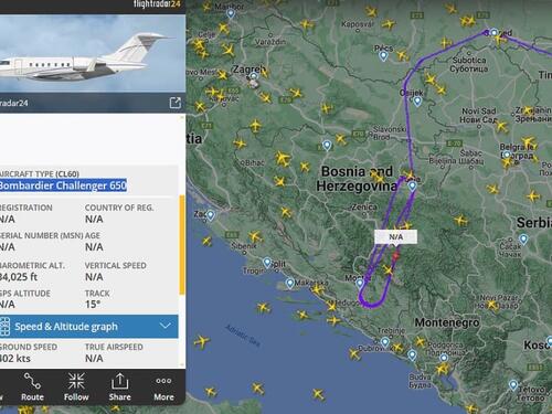 Iznad BiH proletio američki špijunski avion