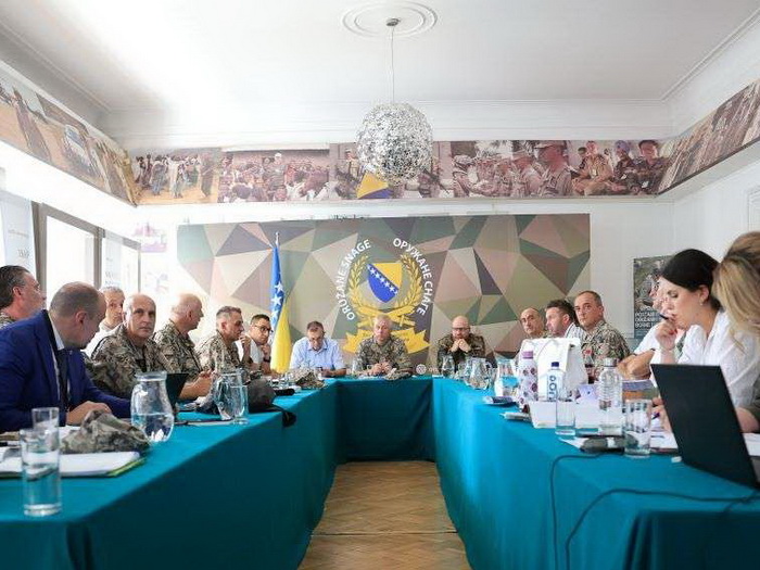 Izrada Prednacrta pravilnika o rezervnom sastavu u OS BiH