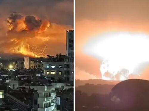 Izrael na Siriju bacio megabombu koja je uzrokovala potres od 3,3 stepena po Richteru