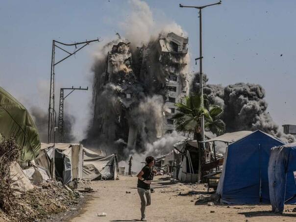 Izrael pojačava bombardovanje Gaze i nakon dolaska Rubija