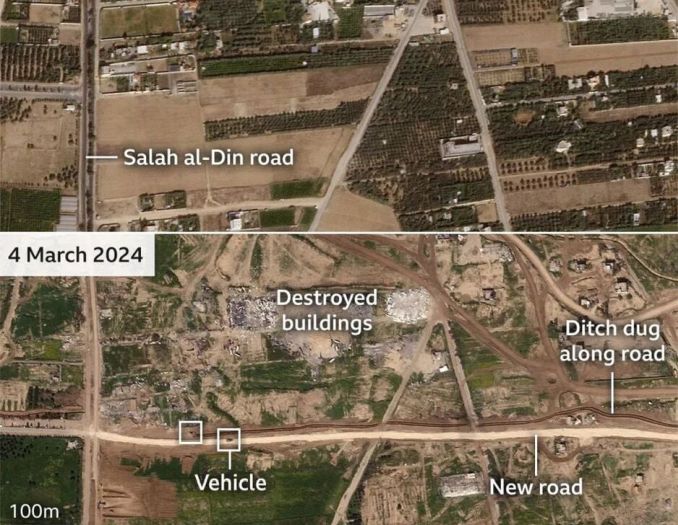 Izrael u Gazi izgradio cestu dugačku desetine kilometara