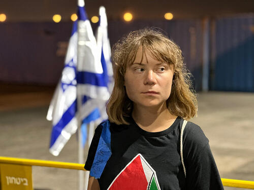 Izraelci objavili Gretinu fotografiju: 'Selfie jahta' je stigla u Ashdod