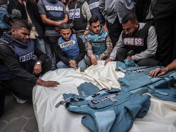 Izraelska vojska ubila 212 palestinskih novinara u Gazi