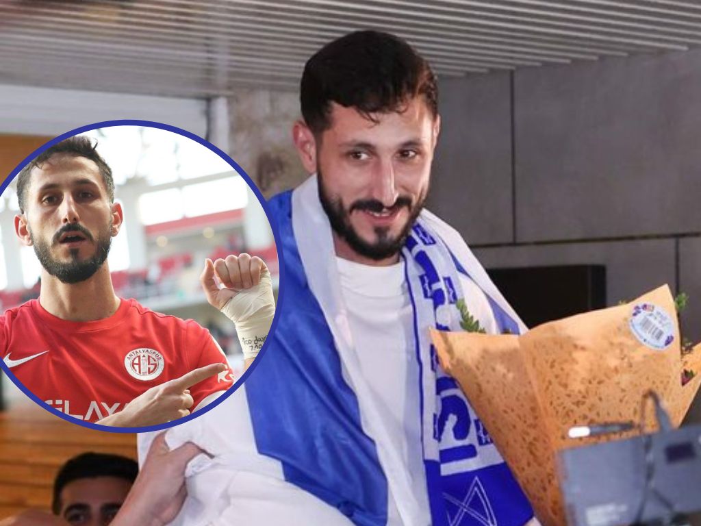 Izraelski fudbaler koji je protjeran iz Turske dočekan kao heroj u domovini