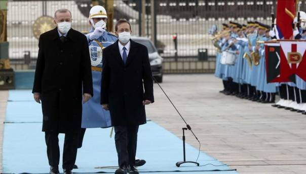 Izraelski predsjednik Herzog pozvao turskog kolegu Erdogana u posjetu Izraelu