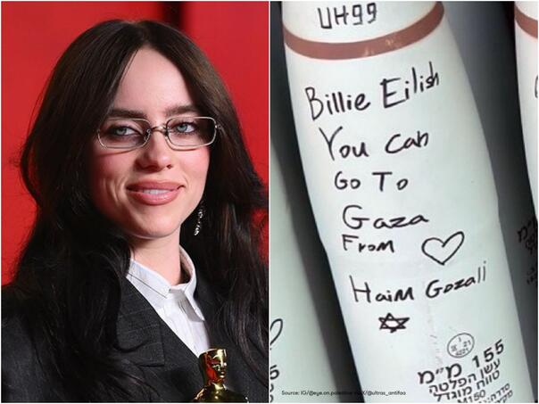 Izraelski vojnici prijete Billie Eilish i drugima zbog podrške Palestincima